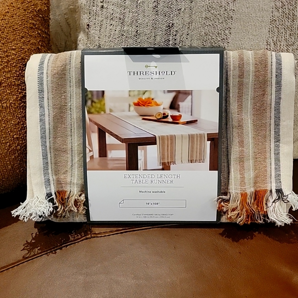 Threshold Extended Length Table Runner